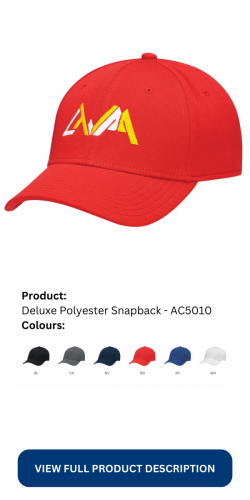 Deluxe Polyester Snapback - AC5010